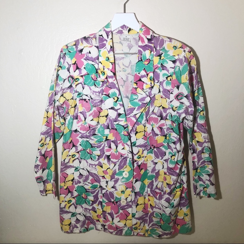 Vintage Multicolored Blazer